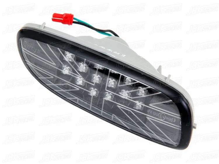 Rotes Licht der hinteren Stoßstange im JCW-Stil für 2014-2017 BMW Mini Cooper R56 R57 R58