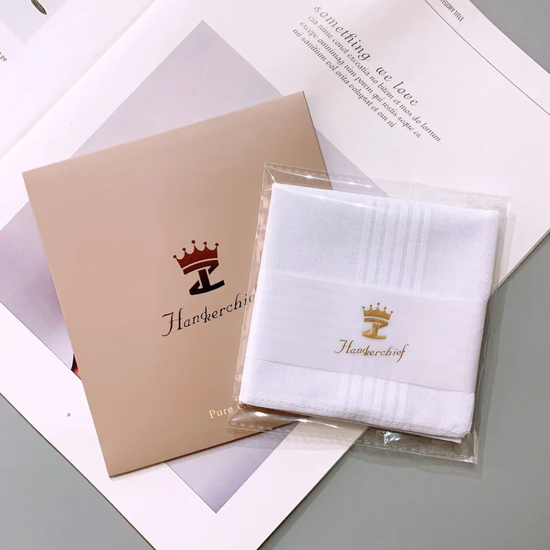 Solid Color Handkerchief Pure Cotton New Men's Women's Small Hand Gift Square Carry Napkin Hermit's Garb Towel Wiping Color