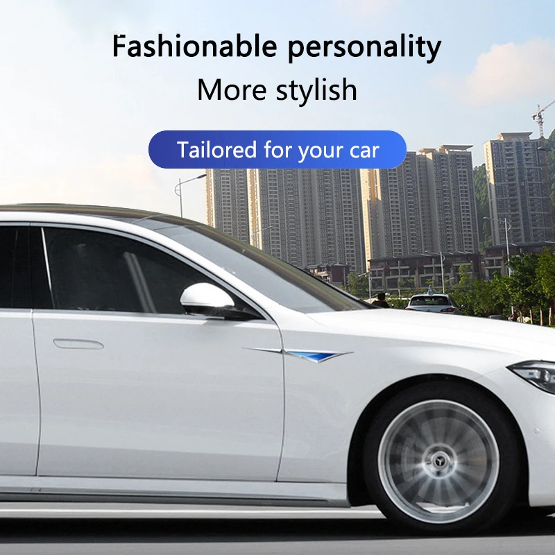 Car Side Badge Decal Fender Decorative Sticker For Hyundai HB20 KONA i20 i10 IONIQ Elantra Palisade Sonata Grandeur Accessories - view 4