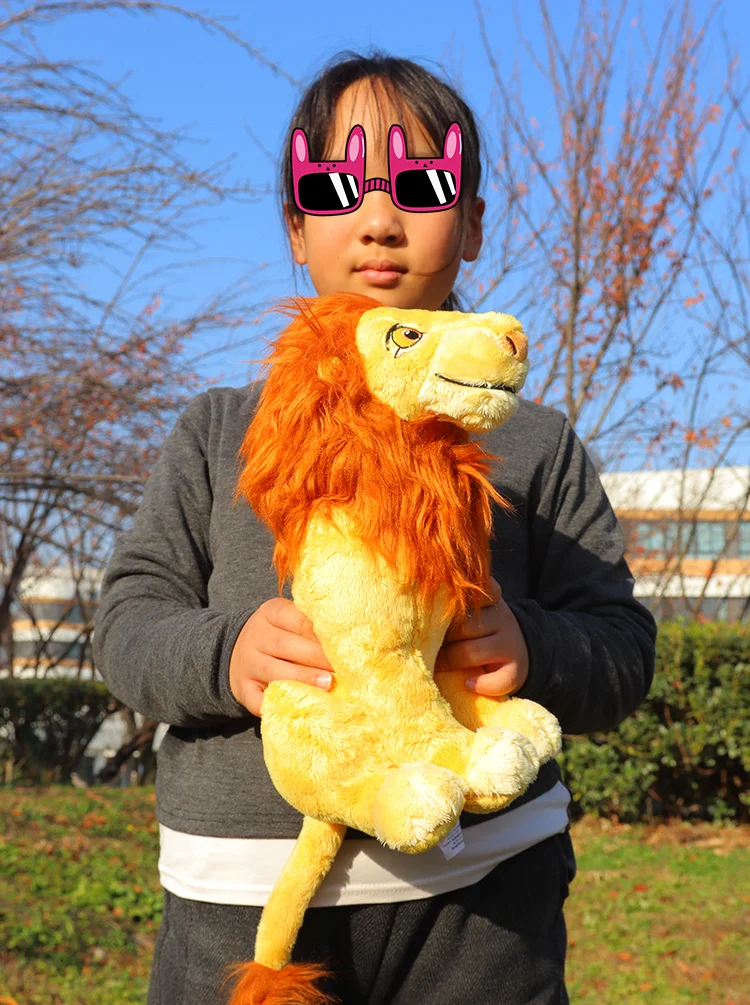 30cm New Young Simba The Lion King Cool Plush Toy Cute Soft Stuffed Animals For Kids Boys Kawaii Children Doll Christmas Gifts