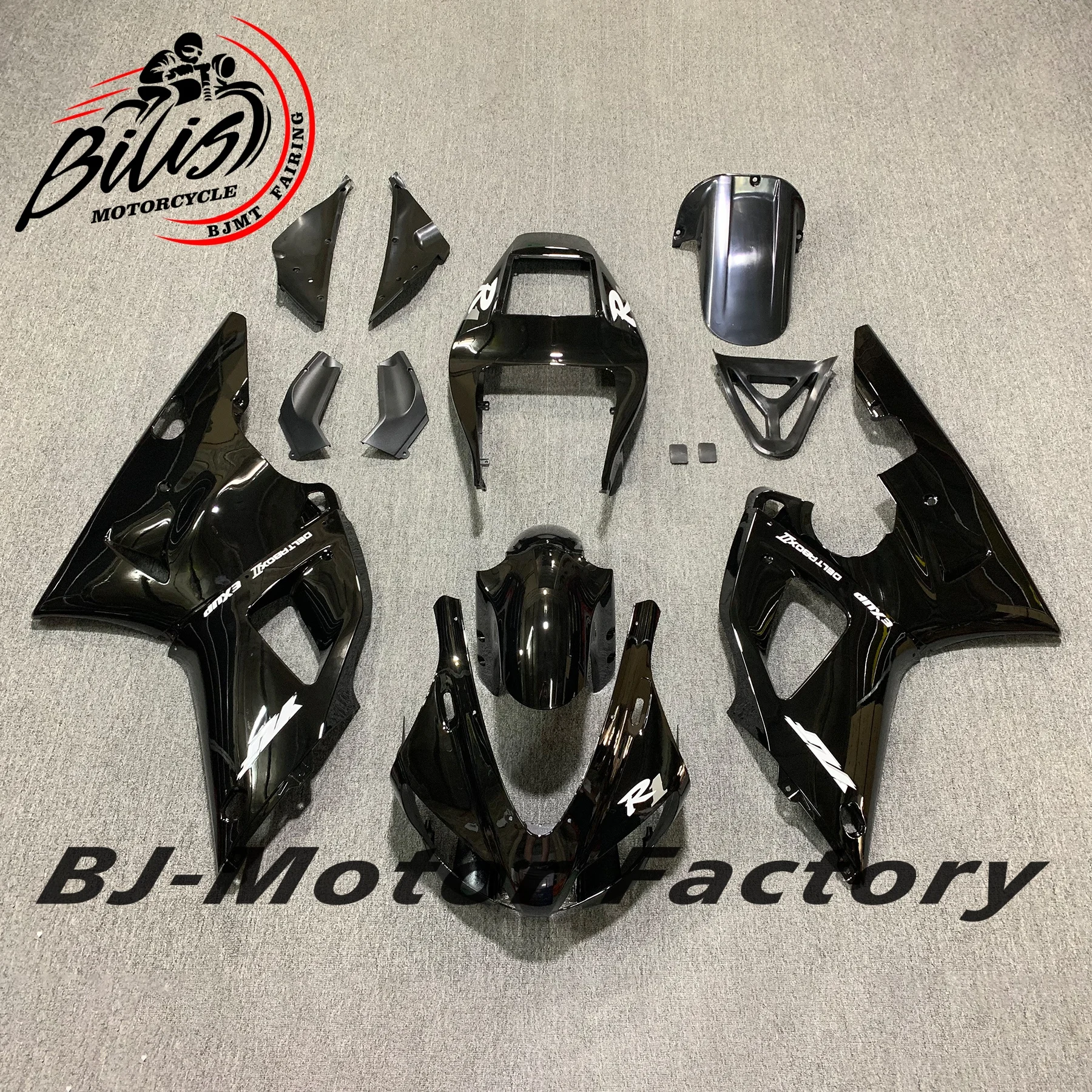 

New ABS Whole Motorcycle Fairings Kit Fit for YAMAHA YZF- R1 1998 1999 98 99 R1 Bodywork Set Black
