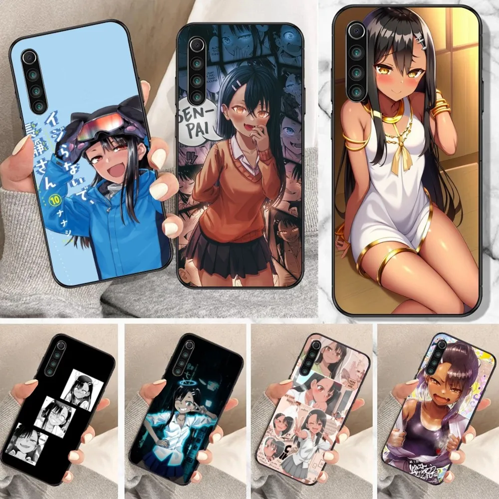 Anime Hayase Nagatoro Cell Phone Case for Xiaomi Mi 13 12 12S 12T 11T 10T 9T Lite Pro Ultra Poco F3 F4 F5 X4 GT Black Cover