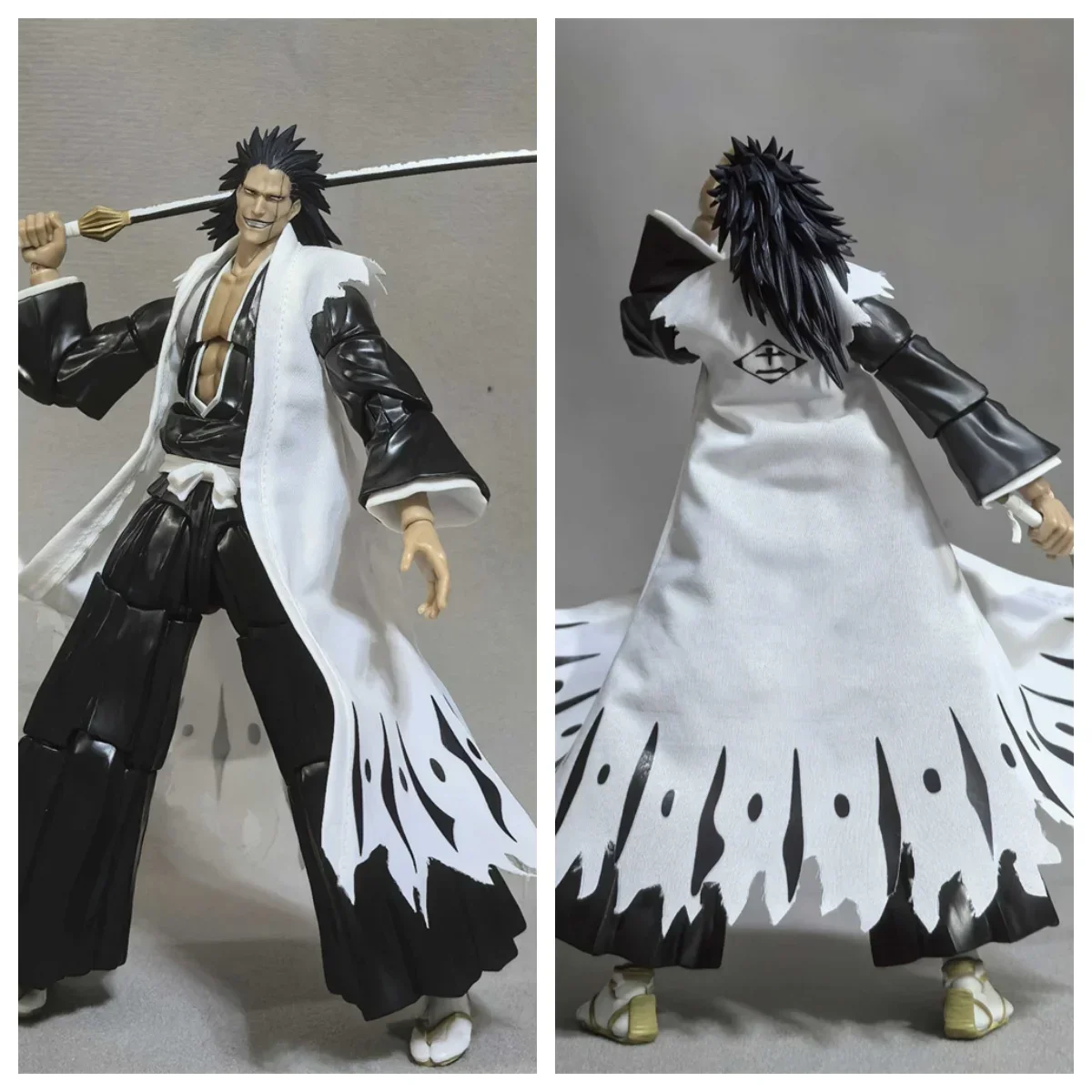 In stock 1/12 Scale Famous Comic Male Character Haori Cloak Windbreaker Cape for SHF Action Figure Model Doll Toys Gifts