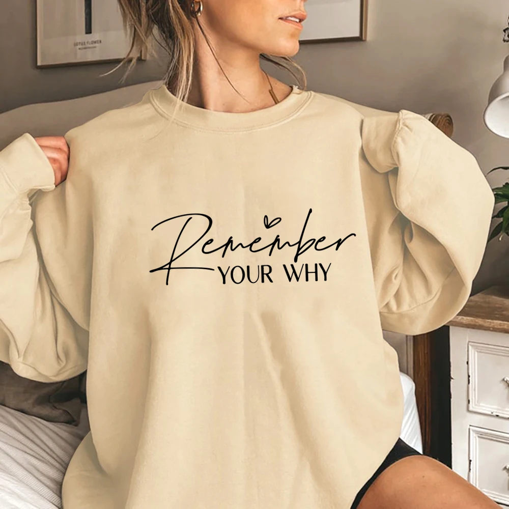 Remember Your Why You Matter Love Yourself Sweatshirts Hoodies for Woman Hoodie I Am Kenough Sweatshirt Pullover