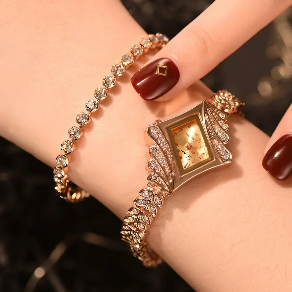 Women Watches Luxury Crystal Bracelet Wristwatch Dress Watches Women Ladies Gold Watch Fashion Female Brand Watch 시계 women
