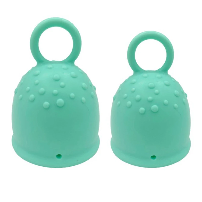 Pull Ring Menstrual Cup Vaginal Hygiene Care During Menstrual Period Female Medical Grade Silicone Physiological Cup Period Cup