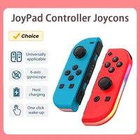 Controlador inalámbrico para Nintendo Switch NS/OLED/LITE Gamepad Joystick vibración Dual Turbo Control remoto 6 ejes Gyro L/R Joypad