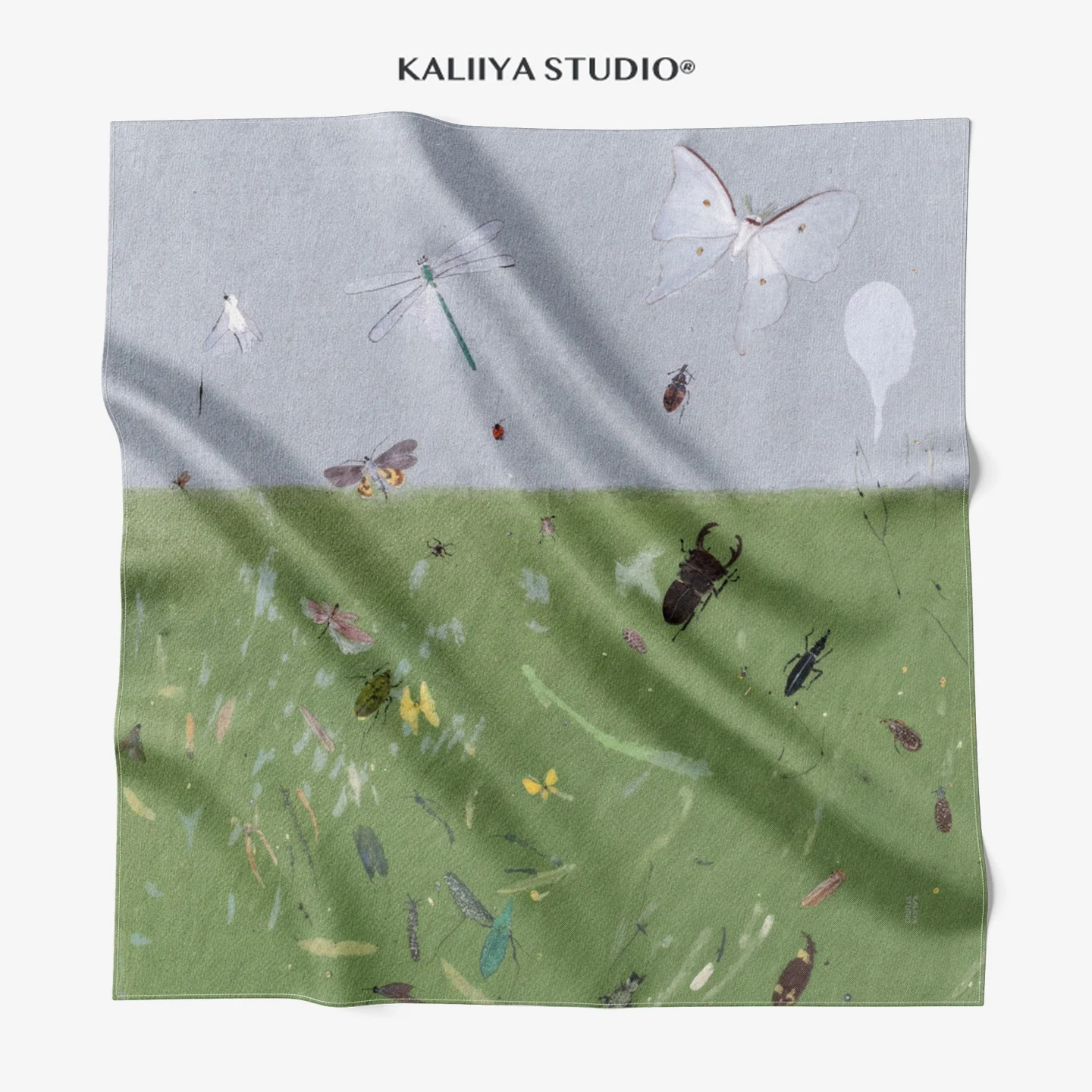 

KALIIYA Original New Product 8 Momme Silk Scarf Women's Spring Summer Sun Protection Versatile Silk Large Pashmina