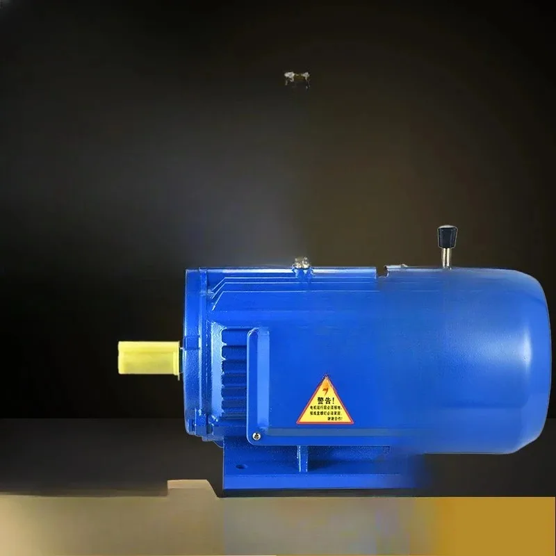 Electromagnetic braking three-phase asynchronous motor