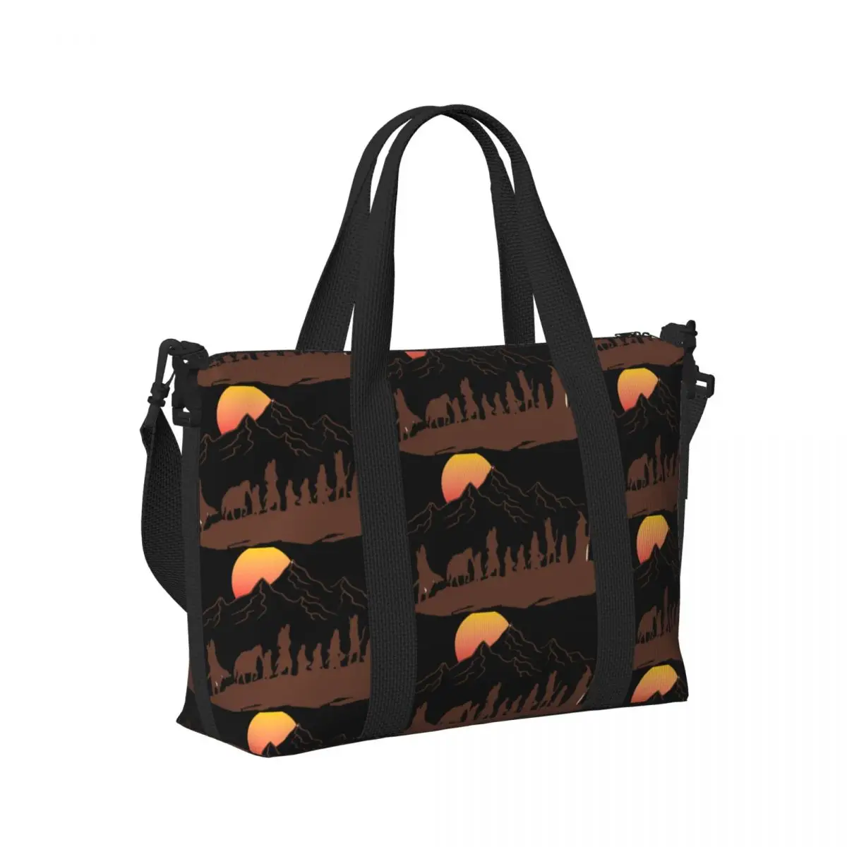 

Пляжная дорожная сумка Fellowship, большая вместительная сумка для тренажерного зала, йоги, женская дорожная сумка для покупок, сумка на плечо