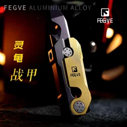 EDC Aluminium Alloy with Titanium Key Ring Pry Bar Screwdriver Bottle Opener Handle Multi-tool profession Portable Outdoor Tools