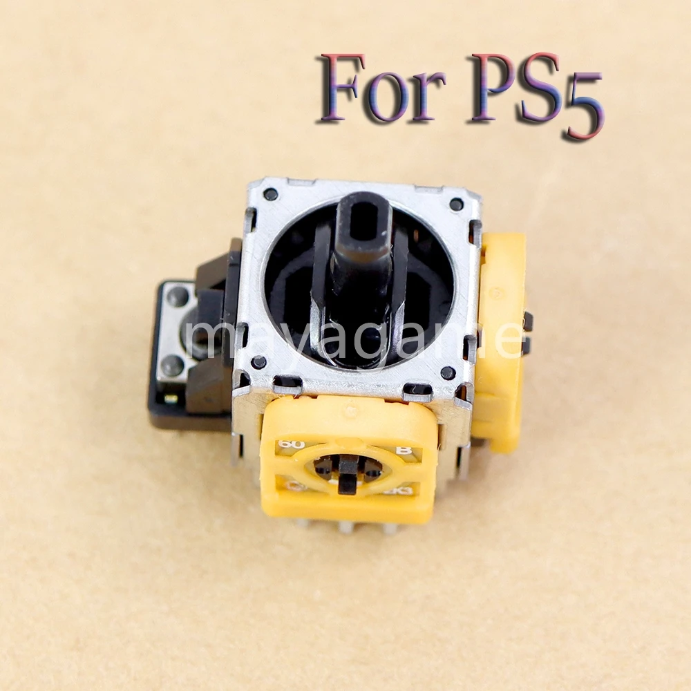 2pcs Original and OEM 3D Analog Joystick Thumbstick Replacement Repair Part Sensor Module For Sony PS5 Controller Accessory