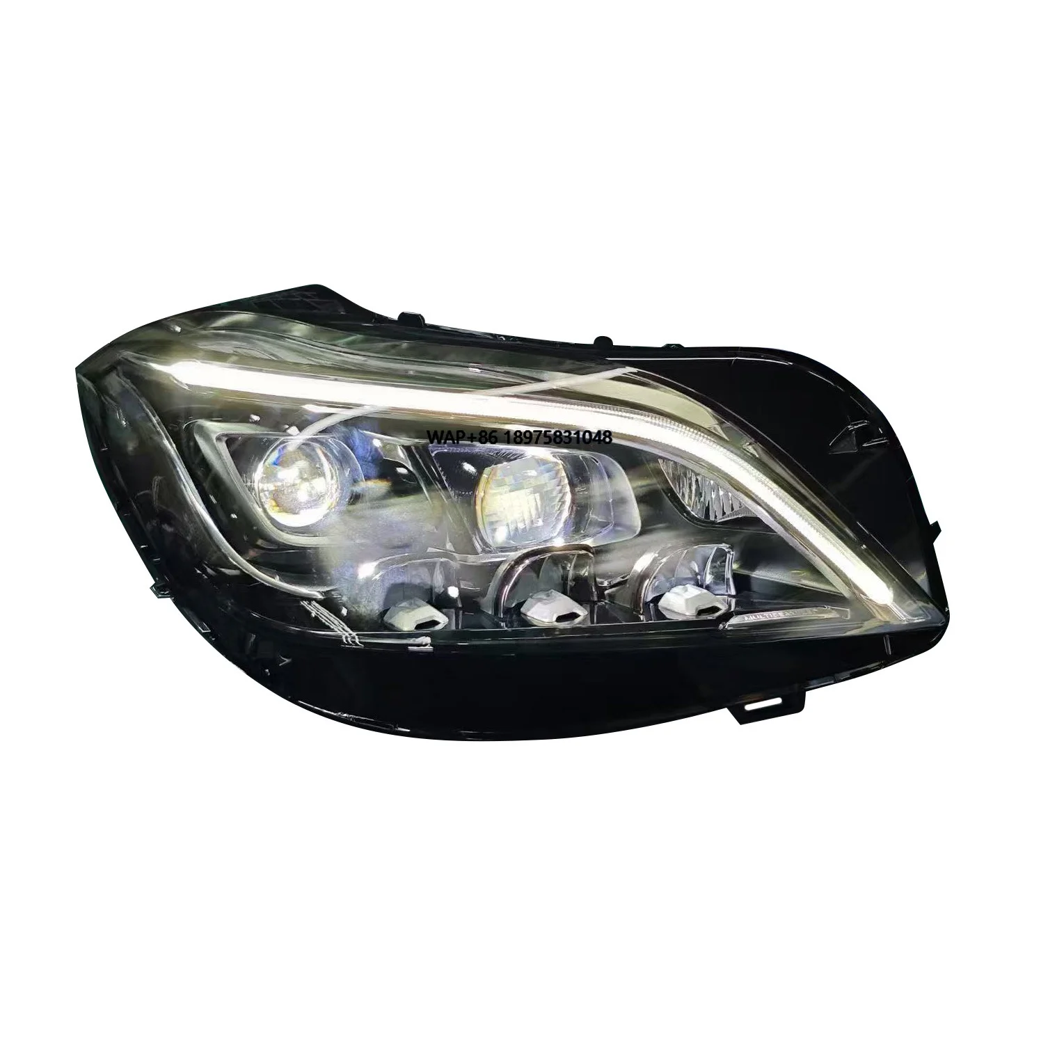 

Suitable for Class W218 Headlights 2016-2018 GLS450 GLS400 GLS320 H10 Bulb Shaped LED Headlights