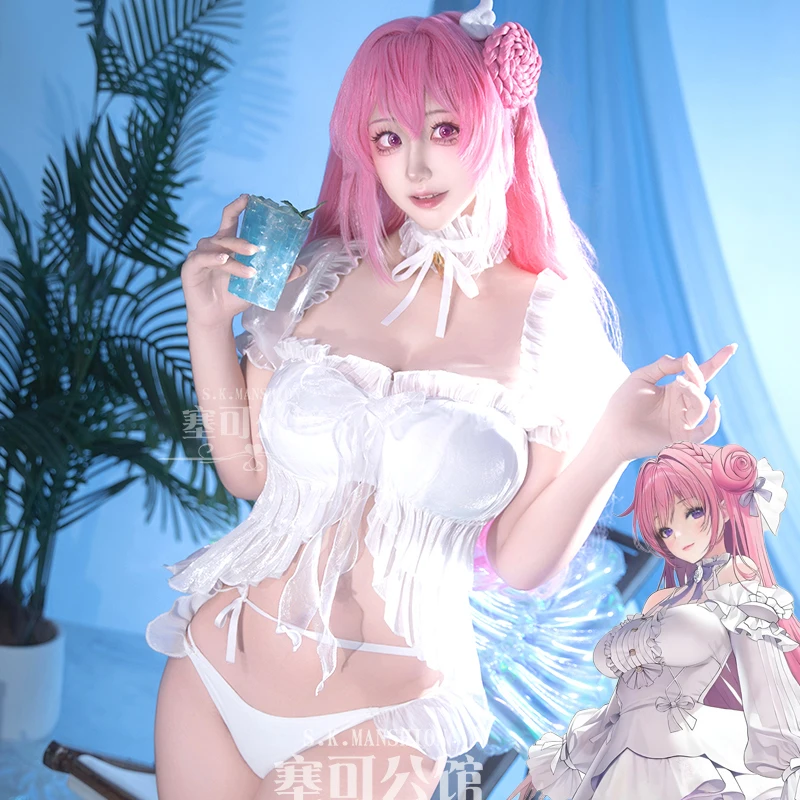 

New Game NIKKE The Goddess of Victory Dorothy‌ Cosplay Costume Girl Swimwear Top Underpants Set Sexy Bikini Uniform Swimsuit