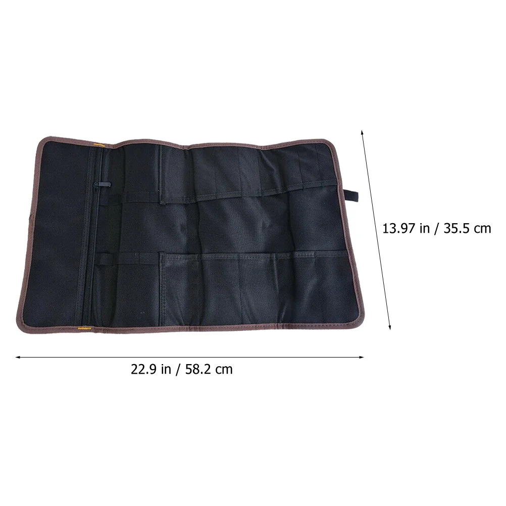 

Motorcycle Tool Bag Large Capacity Roll Up Storage Organizer Portable Multi Purpose Repair Tools Pouch Waterproof