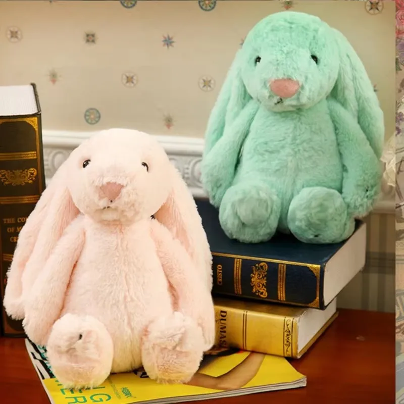30/40Cm Schattige Knuffel Knuffel Konijn Pop Baby's Slapen Metgezel CutePlush Lange Oor Konijn Pop kinderen Gift