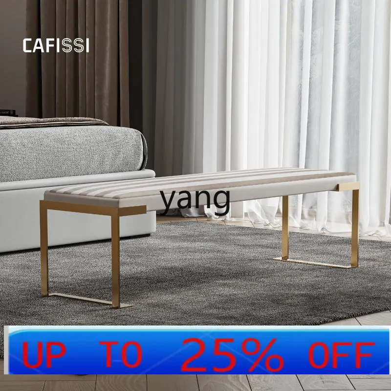 

LH Italian minimalist end stool light luxury high-end bedroom front stool