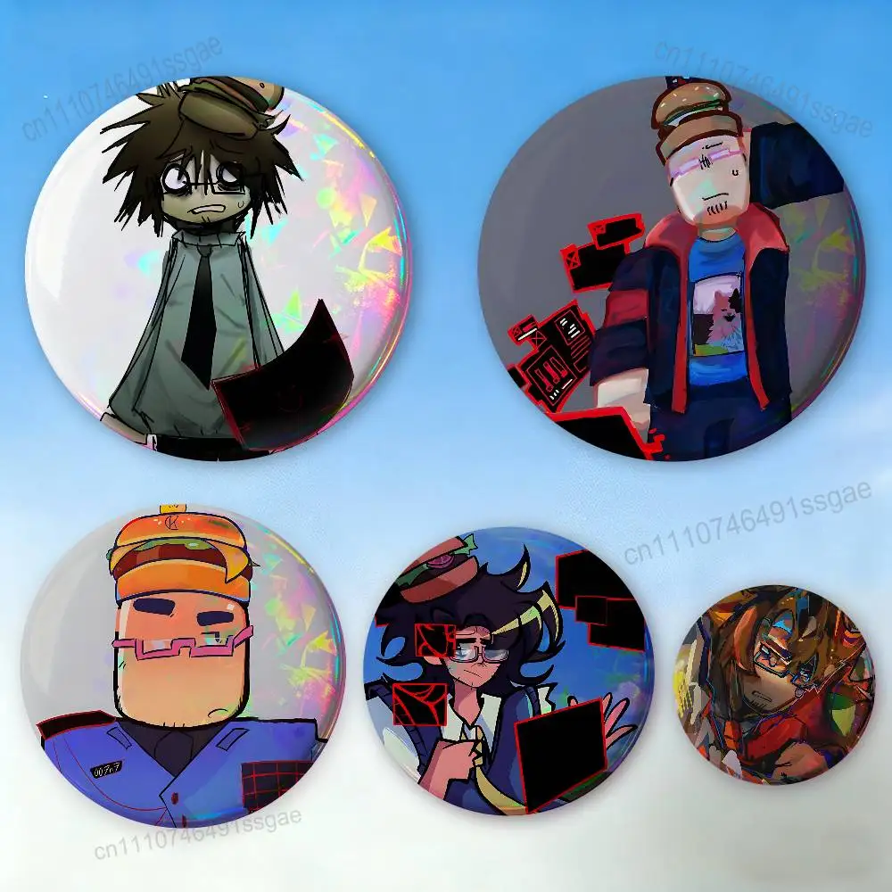 

007n7 C-Customizable Badge Pins For Friend, Backpack, Clothing, Collectible Accessories, Jewelry Gift