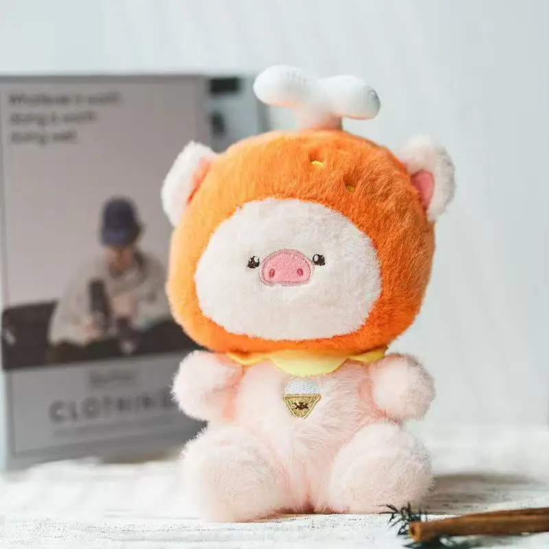 

Latest Roasted Chicken Leg Piggy Doll Kawaii Stuffed Plush Toy Handmade Doll Cartoon Anime Cute Children's Birthday Gift Doll