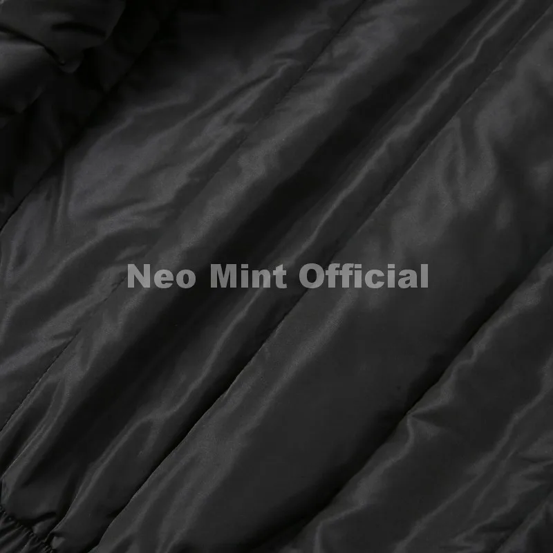 Neo Mint Trendy 2026 Fur Collar Bomber Jacket Women Winter Warm Padded Coat Parkas Luxury Brand Quilted Puffer Jackets Overcoats