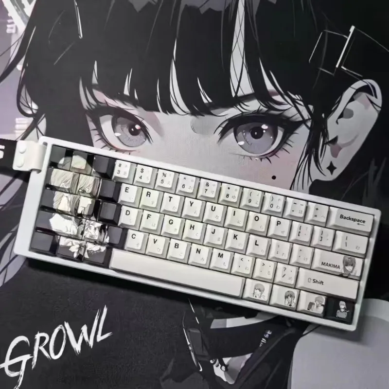 

MiFuny Customized Anime Keycap Set PBT Five Sided Sublimation Cherry Profile Game Keycaps for Mechanical Keyboard Accessories