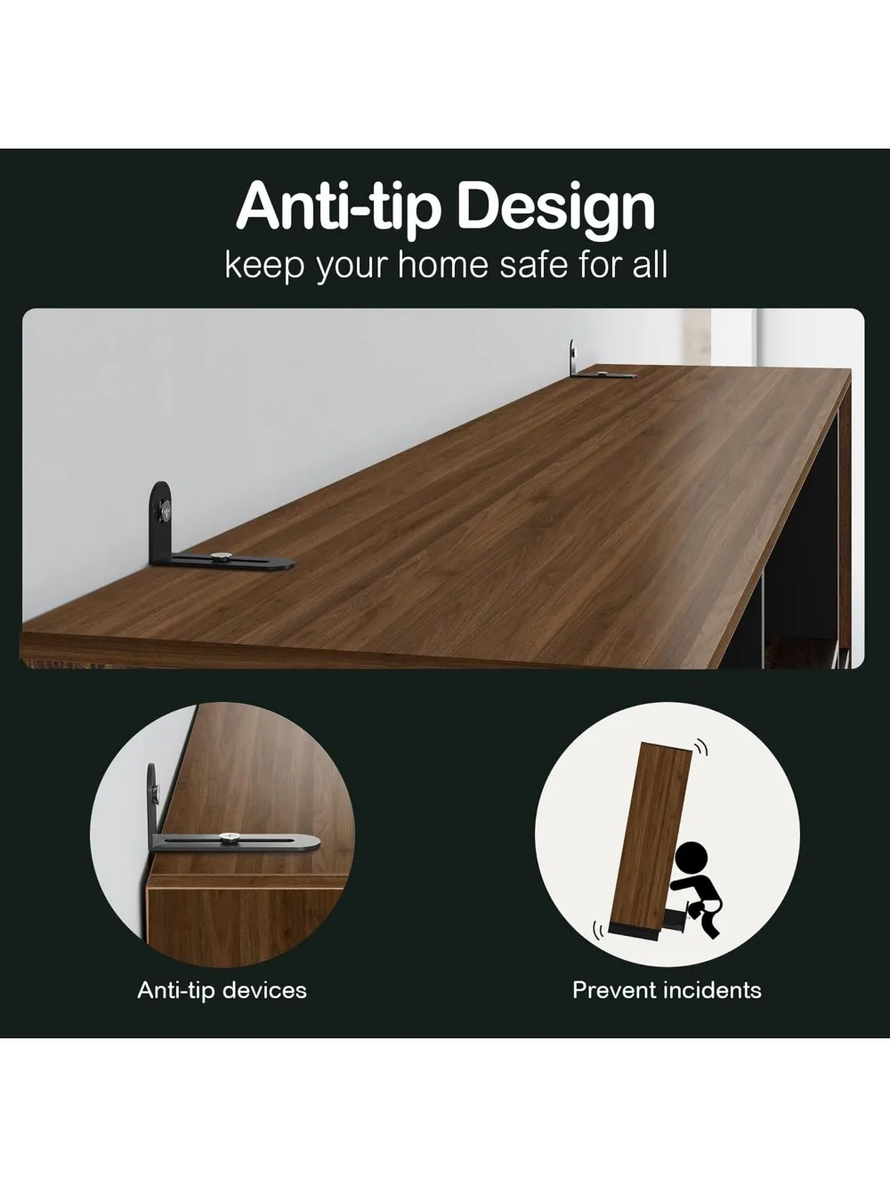 Organizer Penyimpanan Rak Buku Lebar, Rak Buku Kayu dengan 5 Kubus Terbuka, Rak Buku Berdiri Di Lantai untuk Rumah Kantor, Ruang Tamu