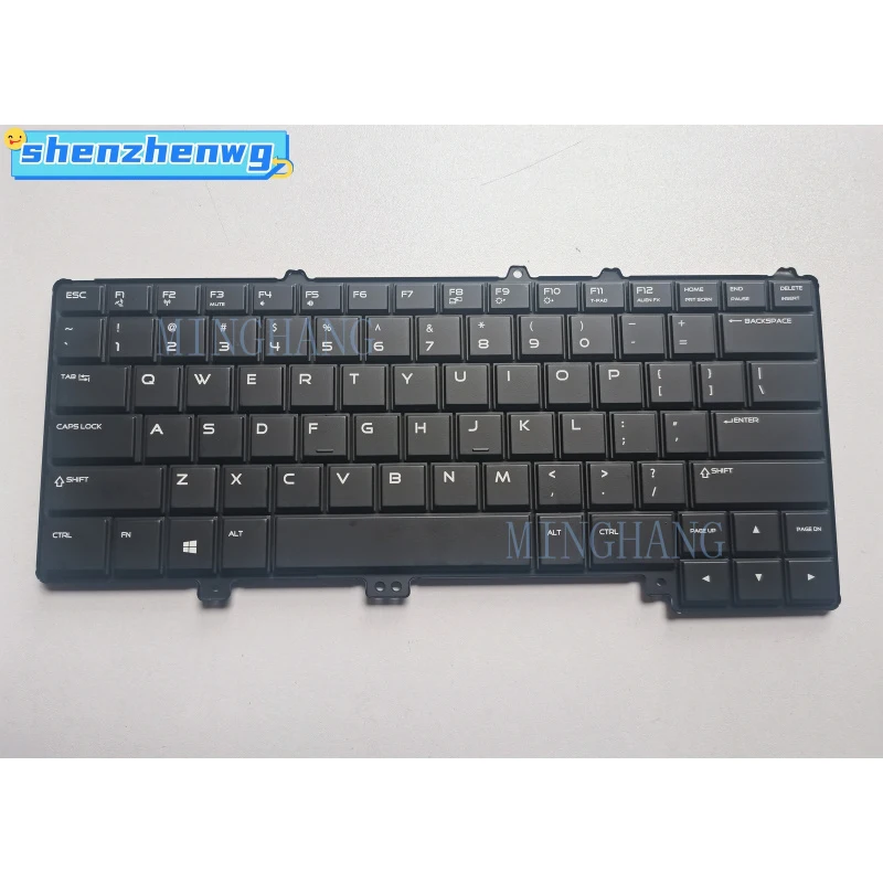 

M New Laptop US Keyboard for DELL Alienware 13 R1 R2 15 R1 R2 P42F P42F001 Backlit