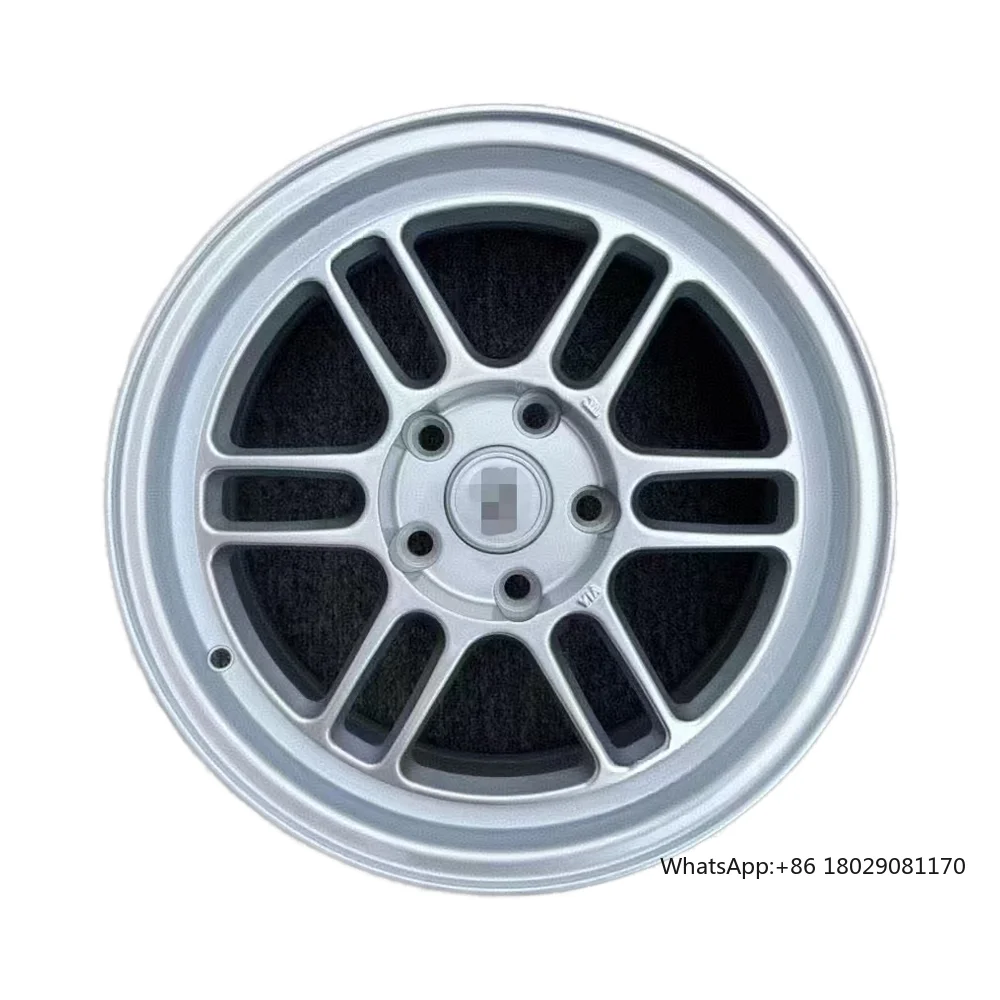 

Aluminium Alloy 18inch Passenger Car Wheels 5X114.3PCD Silver Multi Spoke Rims for TOYOTA & Honda 114.3mm Design