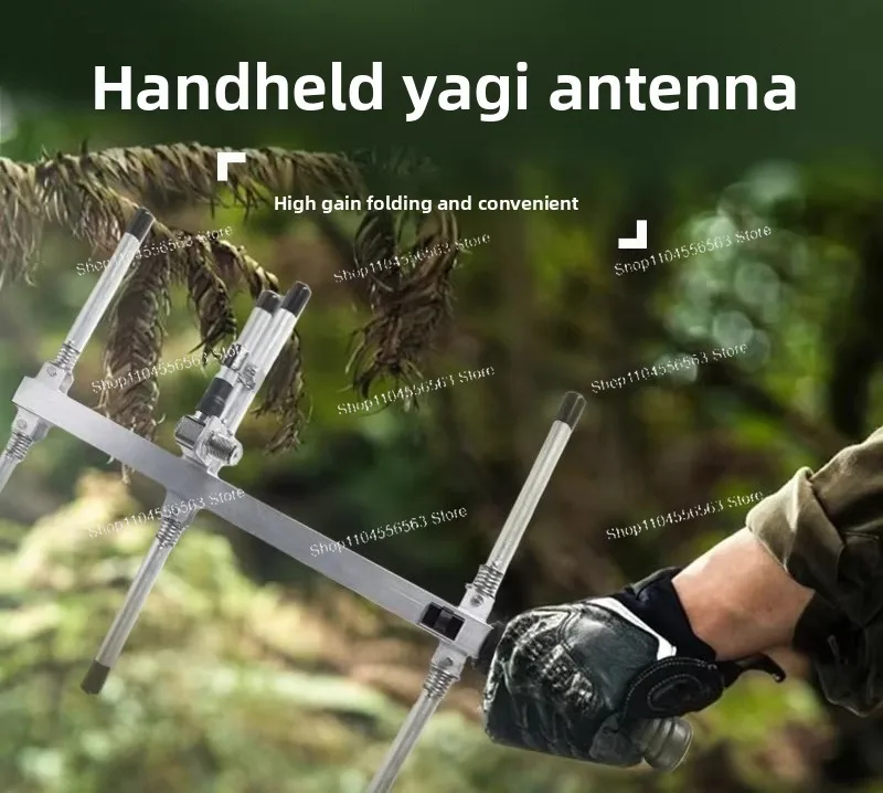

Портативная направленная антенна Yagi-U UHF с высоким коэффициентом усиления, складная
