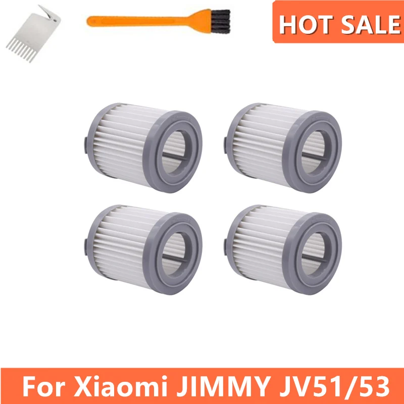 HEPA-фильтр для ручного беспроводного пылесоса Xiaomi JIMMY JV51/53 HEPA-фильтр - серый сменный фильтр