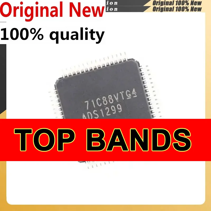 NEW Original 1PCS/LOT 100% New Original ADS1299IPAGR ADS1299IP DS1299IPAGR TQFP-64 IC Chipset