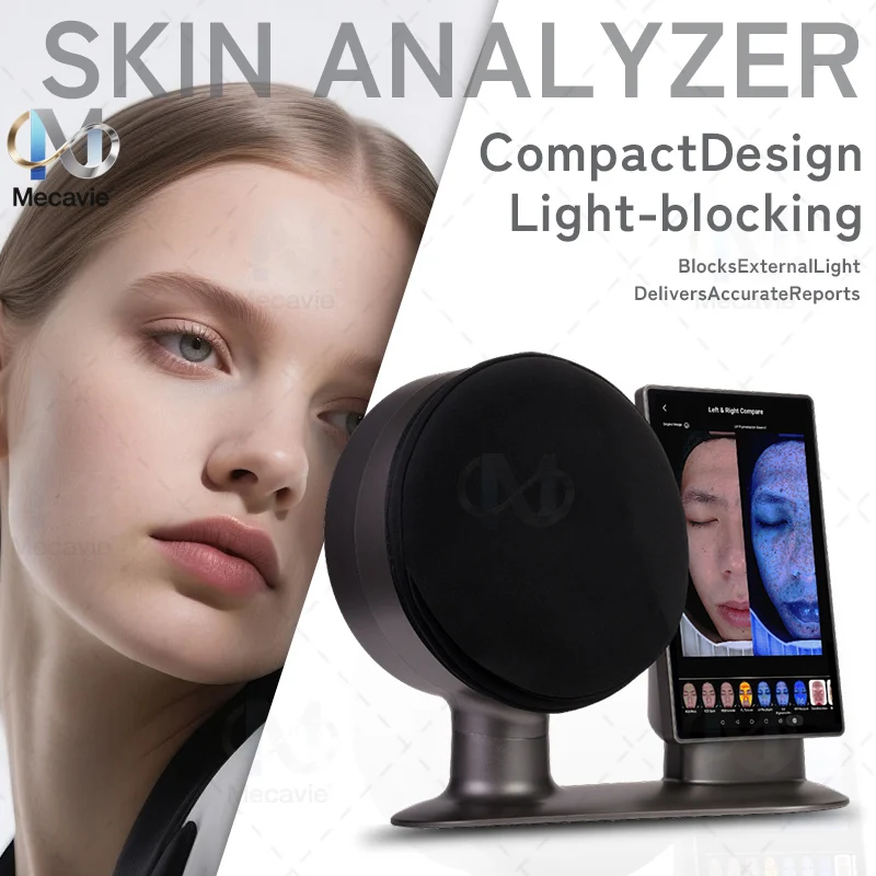 2026 جديد ترقية محلل صور الجلد بكسل عالية الوضوح مسح الوجه بالكامل متعدد الطيف كشف الرطوبة فروة الرأس #6