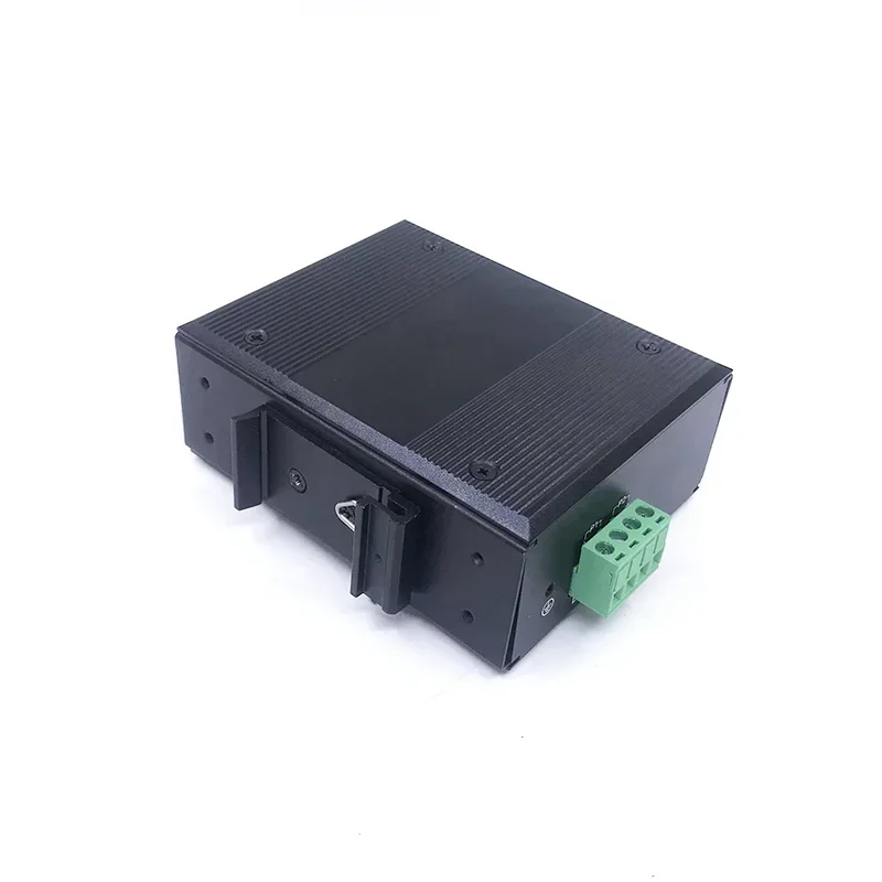 Unmanaged MINI 10 พอร์ต 10/100M 5V-58V 10 พอร์ต 100M พอร์ตอุตสาหกรรม ethernet switch ป้องกันฟ้าผ่า 4KV, anti-static 4KV