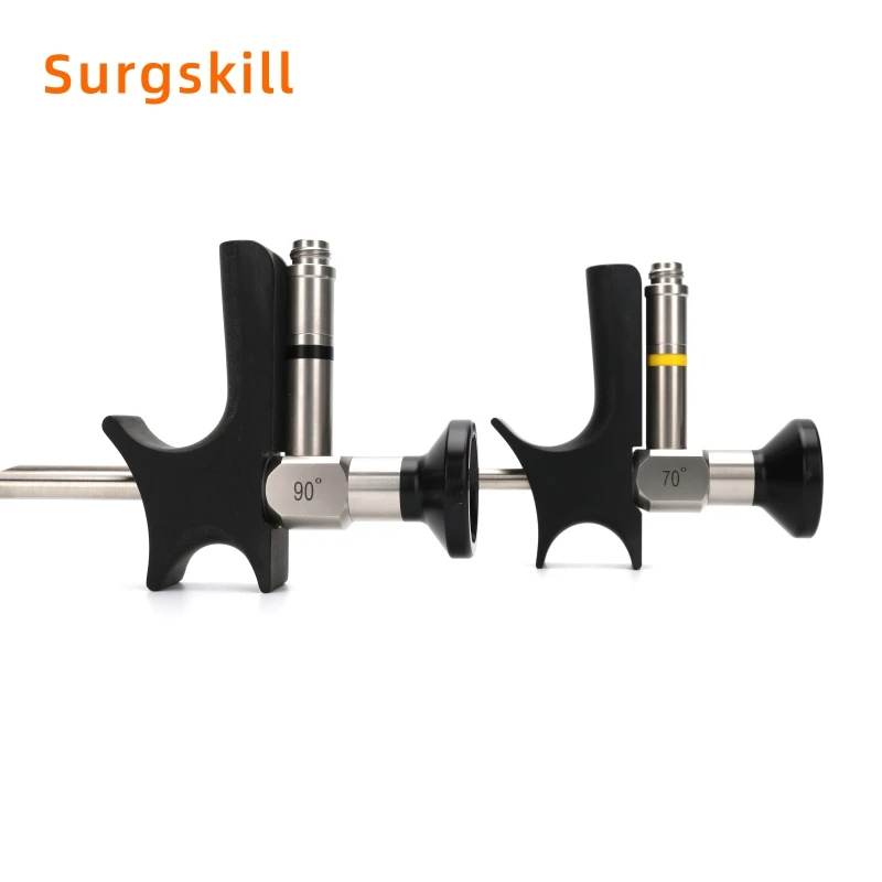 Laringoscopio rigido da 70/90 gradi 6mm 8mm