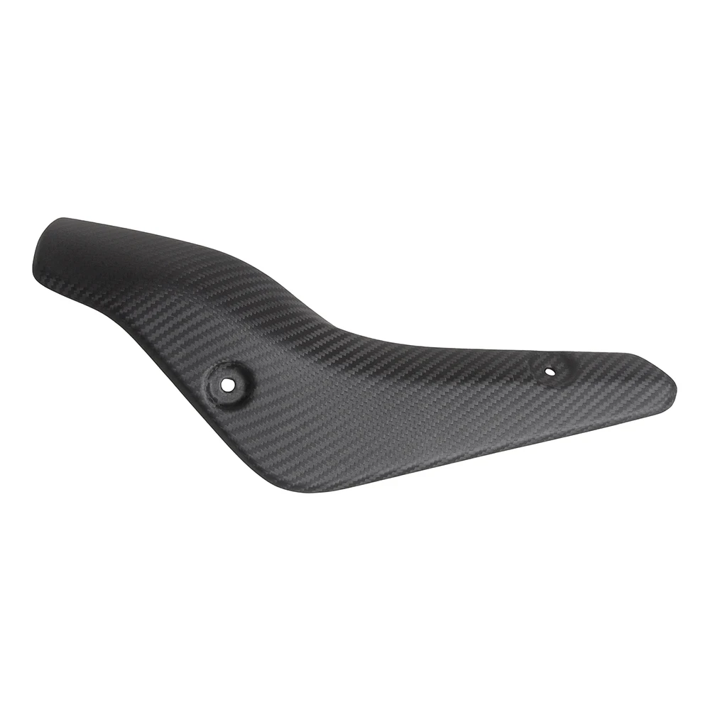 MOTO4U For Yamaha MT-10 MT10 MT 10 2022 2023+ 100% Carbon Fiber Exaust Cover Motorcycle Exhaust Muffler Pipe Heat Shield Cover image 3
