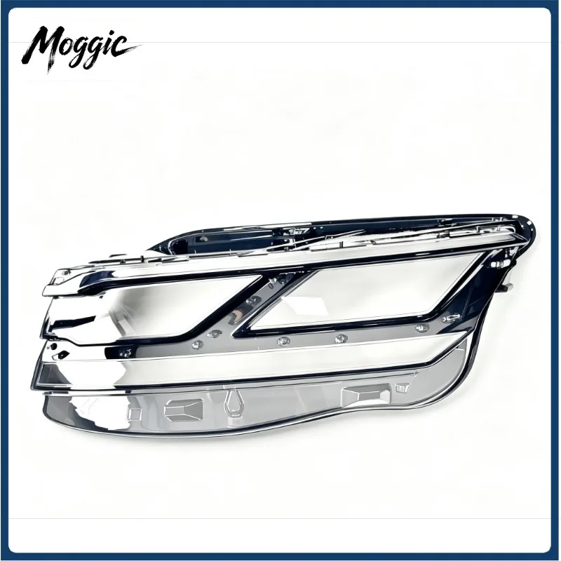 Moggic Outer Clear Front Headlight Lamp Lens Cover Compatible With 2021 2022 2023 Touareg Left Right Plastic Replacement