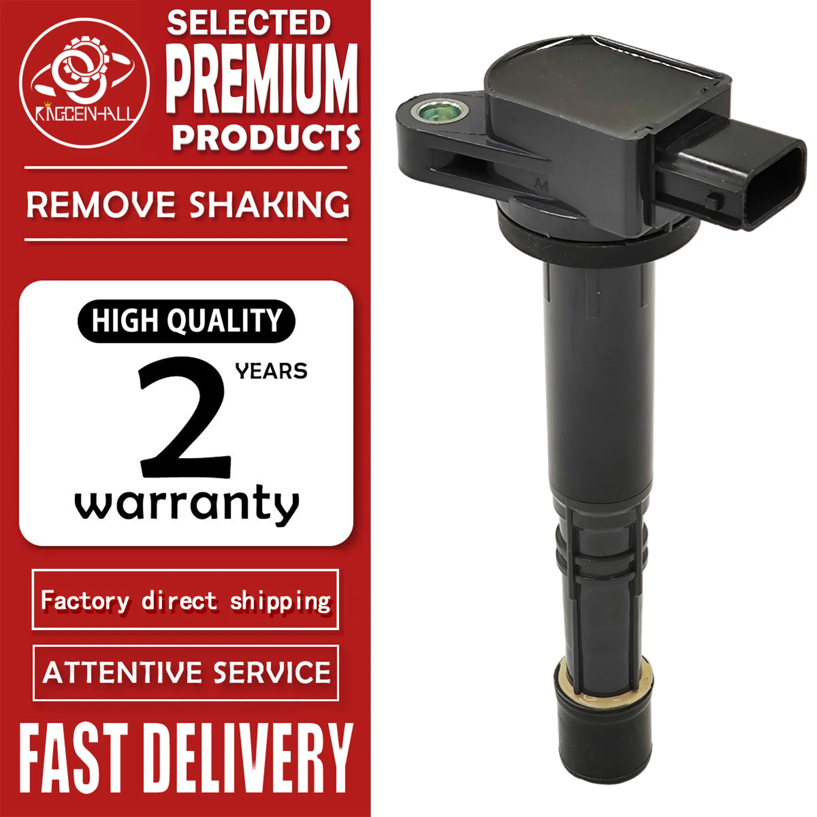 Coil Ignition Bobine Allumage Compatible With Acura TSX CSX RSX 2L RDX 2.3L Honda Civic CR-V S2000 30520RRA007