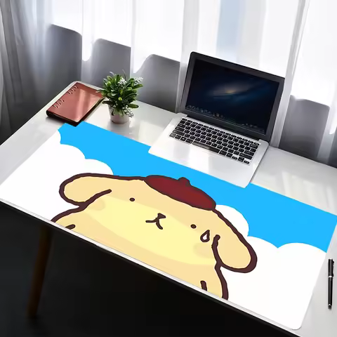 Mouse Pad PC Non Slip Rubber HD Mousepad Laptop Gamer Cabinet Keyboard Pad P-pompompurin Office Computer Gaming Desk Mouse Mat
