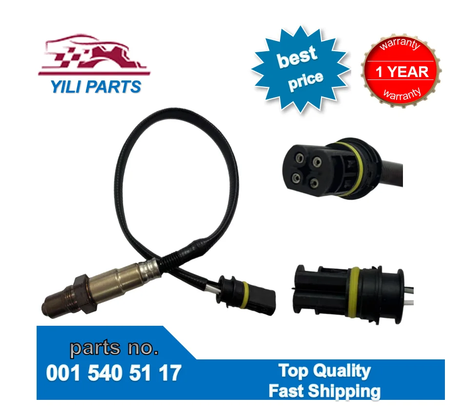 

Датчик кислорода 001 540 51 17 подходит для Mercedes-Benz E-CLASS (W210 W220 S210) S-CLASS (C215) 1999-2006 SL(R230) 2001-2012 (M 113.980