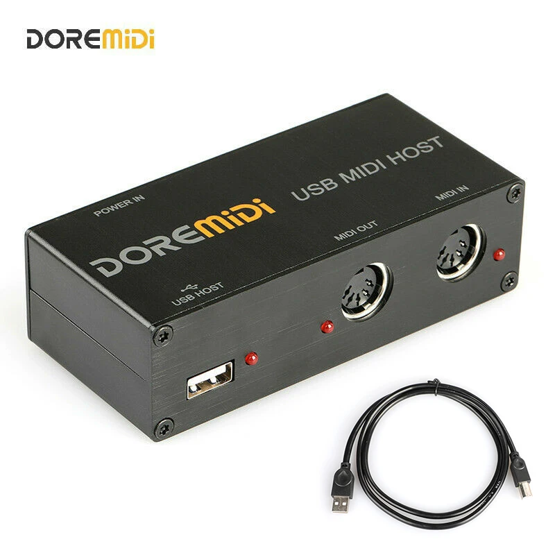 DOREMiDi USB MIDI Host Box MIDI Host konwerter USB na MIDI