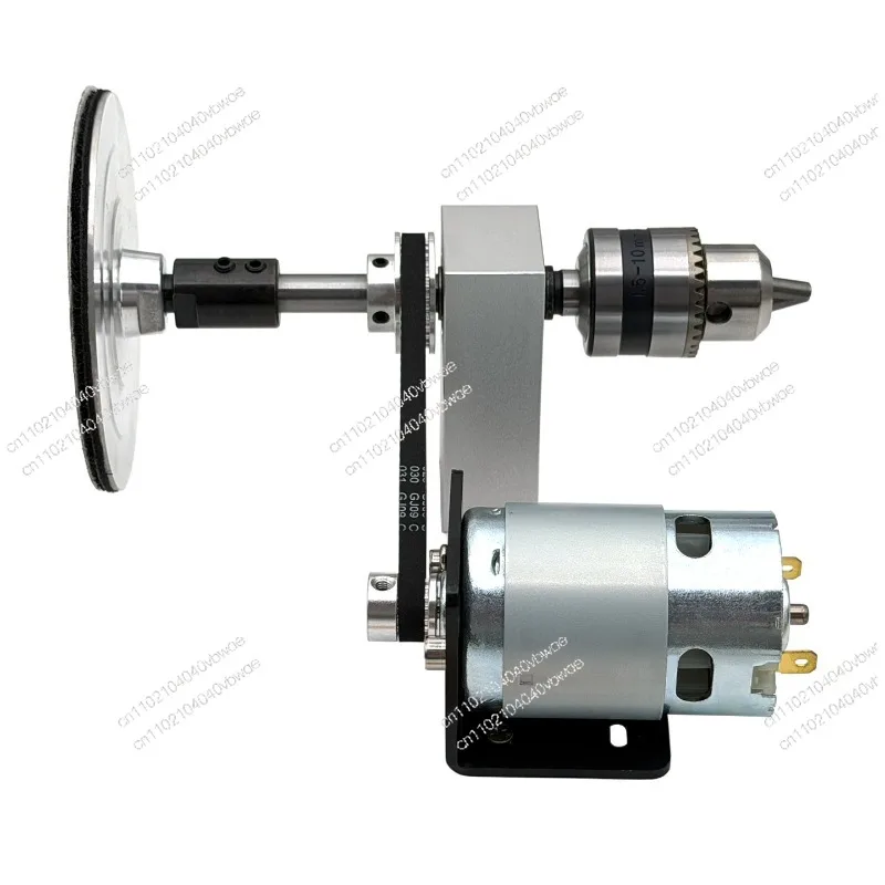 Bead Machine Small Lathe Spindle Without Powertrain Bench Drill Bearing Seat DIY Finishing Mini Machine Tool