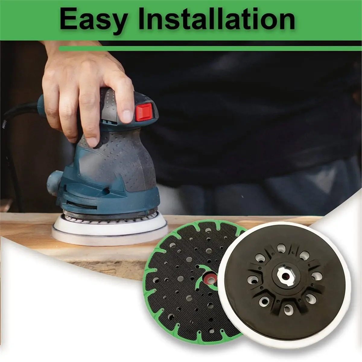 6-Inch Soft Back-Up Sanding Pad for 150/3 EQ, 150/5 EQ, EC 150/3 EQ, EC 150/5 EQ