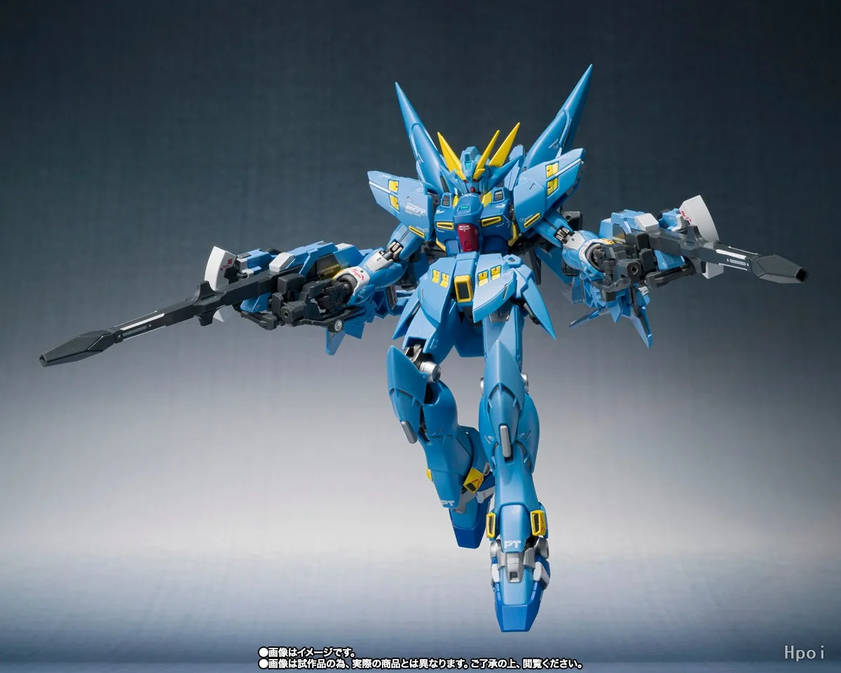BANDAI Original METAL ROBOT SPIRITS (Ka Signature)＜SIDE OG＞ หุ่นยนต์ฮัคเคเบินแบบมีอาวุธครบชุด ของเล่นฟิกเกอร์สำหรับเด็กผู้ชาย ของขวัญ