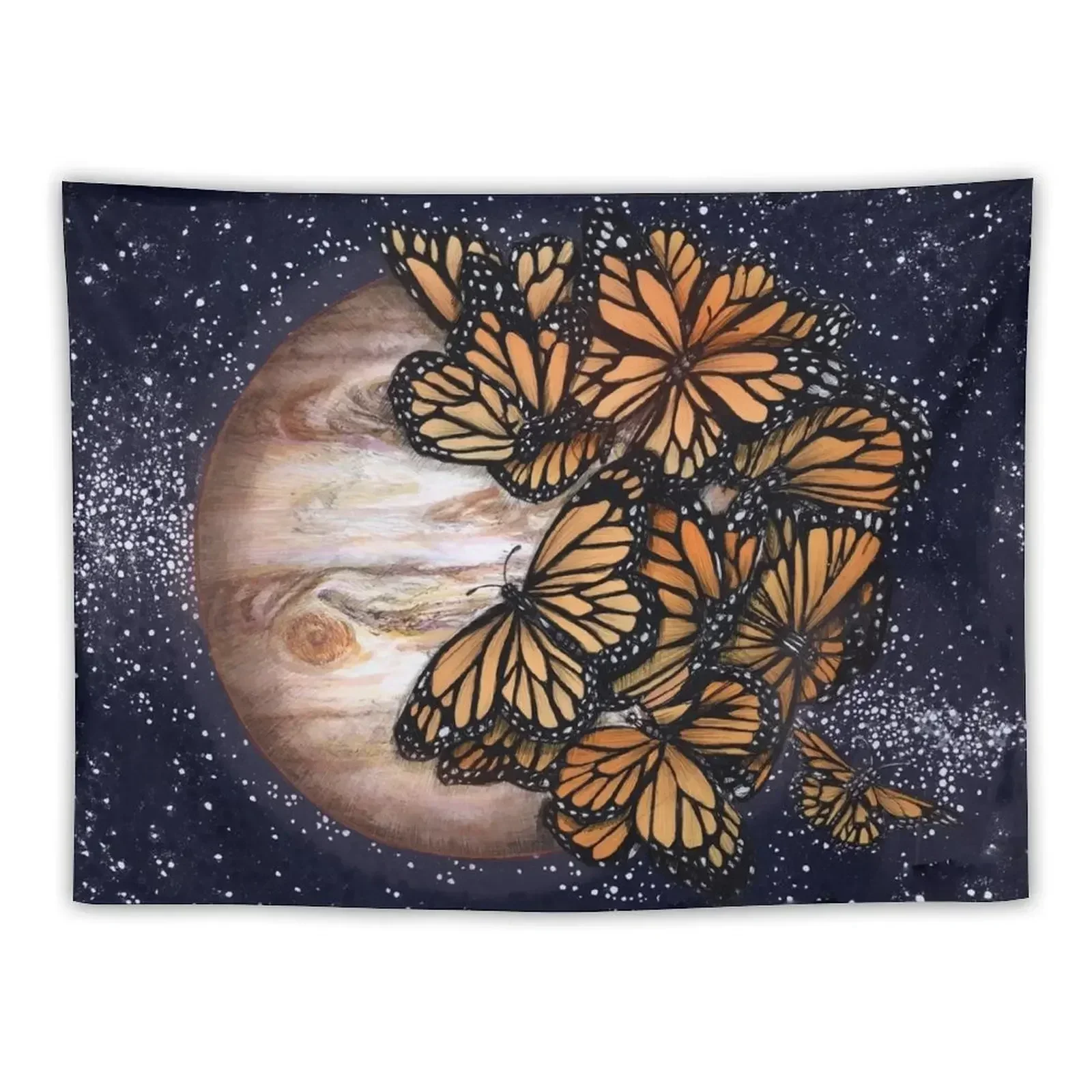 

Jupiter's Butterflies Colour Version Tapestry Wall Hanging Decor Wallpaper Bedroom Room Decoration Accessories Tapestry