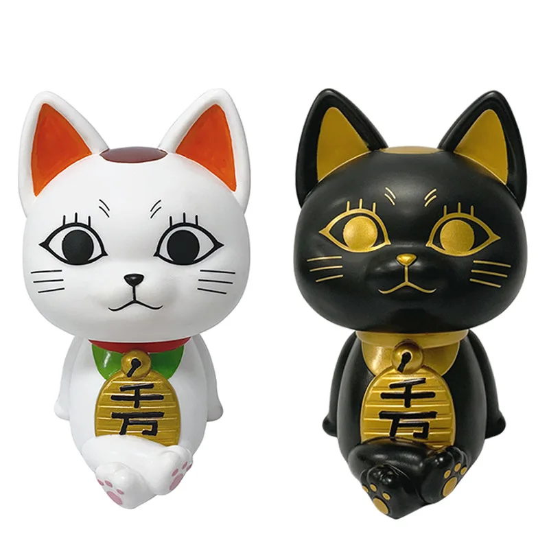 7.5 CM Anime Dandadan Figuur Turbo Oma De Lucky Cat Model speelgoed pop Aciton Figuur Desktop Auto Ornamenten Thee huisdier