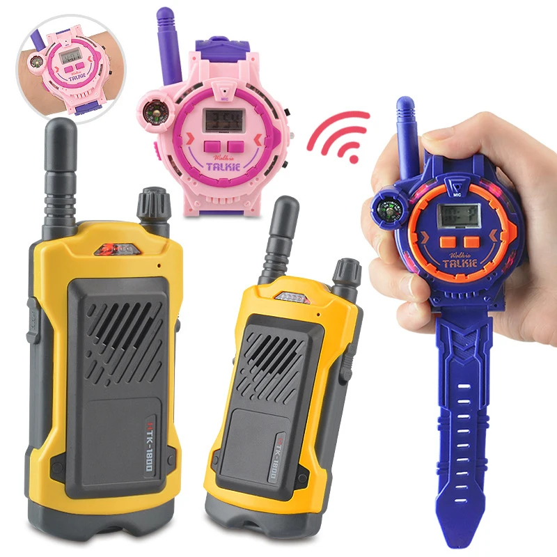 Children Smart Walkie-talkie Remote Wireless Call Creative Puzzle Electronic Watch Walkie-talkies Parent-child Interactive Toys