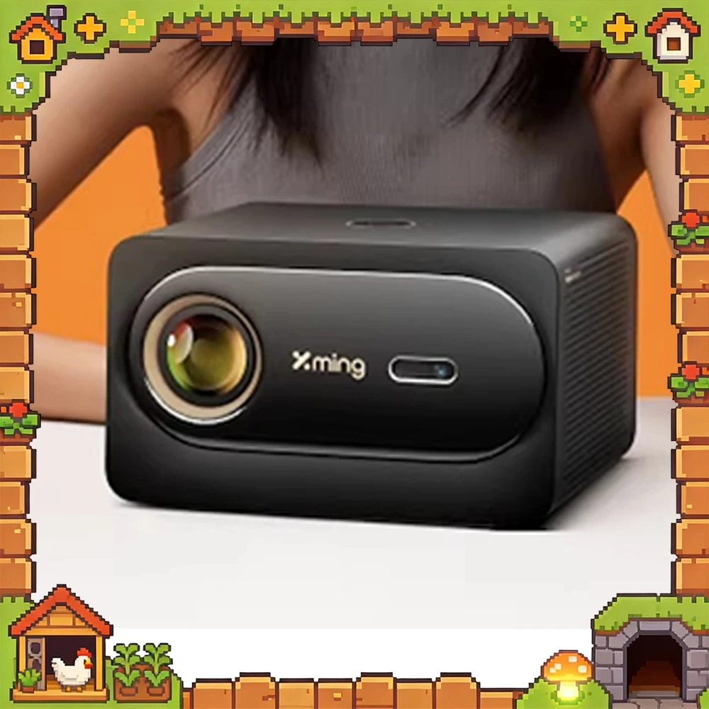 

Проектор XMING New V1 HDR10 1080P 950 CVIA с адаптацией цвета к стене, контрастностью 2000:1, интеллектуальным обходом препятствий