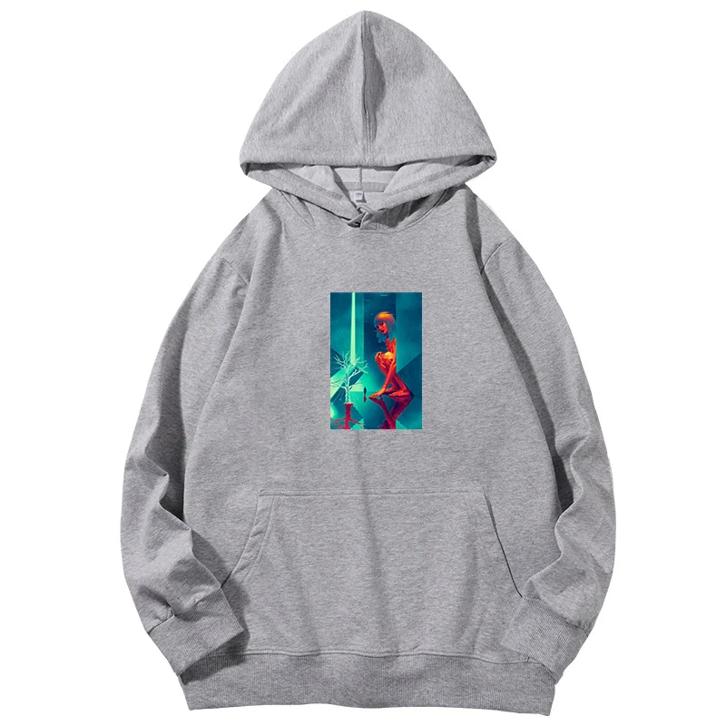 Blade Runner 2049 Rick Deckard Rachel Joi Graphic Hooded Sweatshirts Spring Autumn Essentials Hooded Shirt Man Sweatshirts