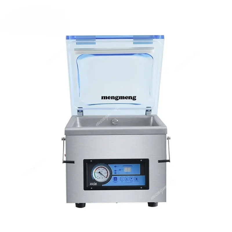 HVC-300T/1A  Hualian Automatic Heat Packing Single Chamber Sealing Sealer Vacuum Machine