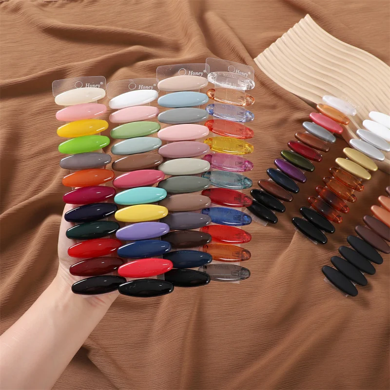 High Quality Candy Color Flat Plastic Safety Pin Veil Needle Scarf Clip Neck Clip Scarf Scarf Needle